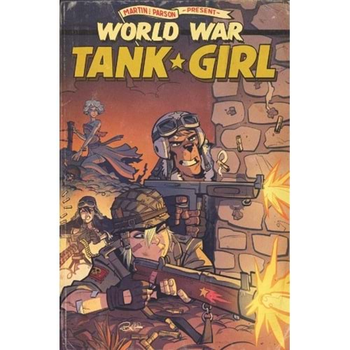 WORLD WAR TANK GIRL # 3 COVER A BRETT PARSON