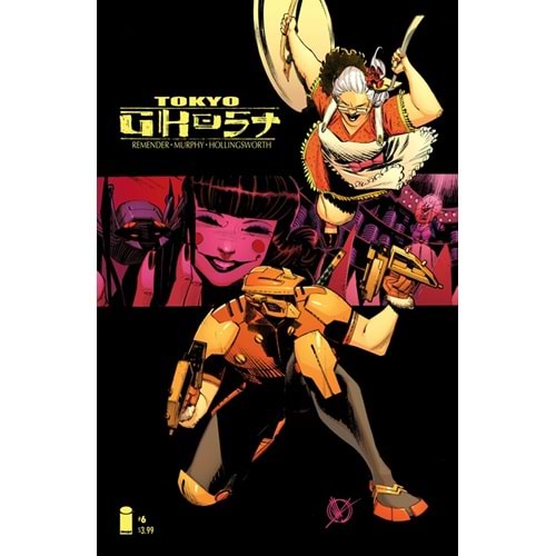 TOKYO GHOST # 6 COVER B SCALERA