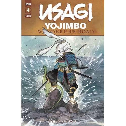 USAGI YOJIMBO WANDERERS ROAD # 4 (OF 6) PEACH MOMOKO COVER