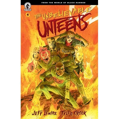 UNBELIEVABLE UNTEENS FROM THE WORLD OF BLACK HAMMER # 4 (OF 4) COVER A CROOK