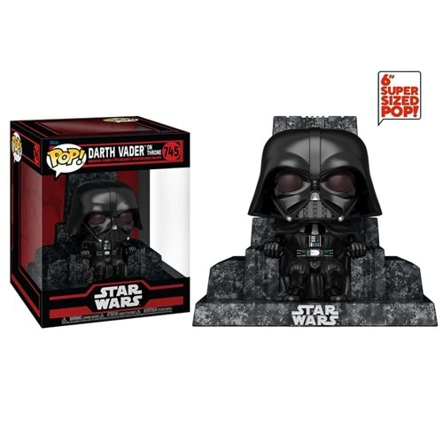 FUNKO POP DELUXE STAR WARS DARK SIDE DARTH VADER ON THRONE 745