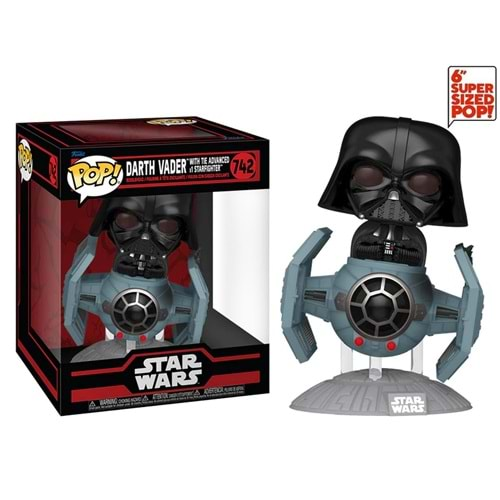 FUNKO POP DELUXE STAR WARS DARK SIDE DARTH VADER WITH TIE ADVANCED