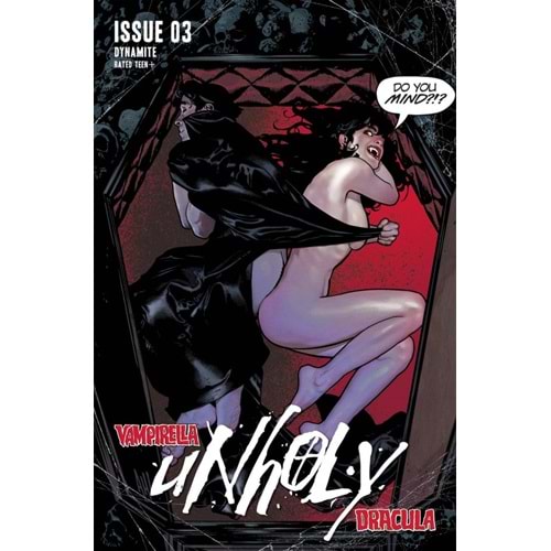 VAMPIRELLA DRACULA UNHOLY # 3 COVER D HUGHES