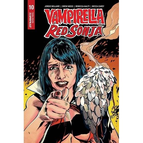 VAMPIRELLA RED SONJA # 10 1:7 MOONEY HOMAGE