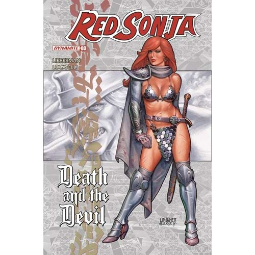 RED SONJA DEATH AND THE DEVIL # 3 COVER A LINSNER