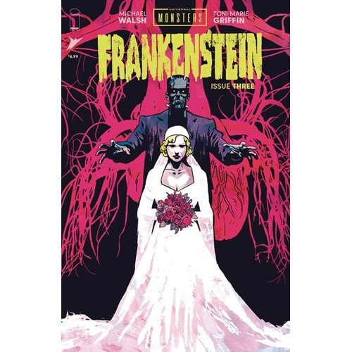 UNIVERSAL MONSTERS FRANKENSTEIN # 3 (OF 4) COVER A WALSH