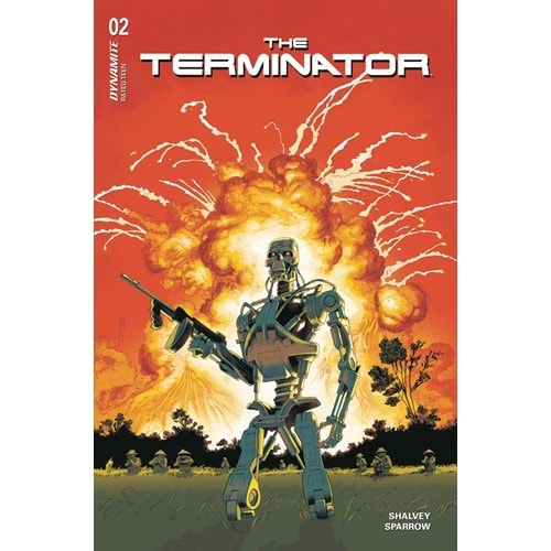 TERMINATOR (2022) # 2 COVER A SHALVEY