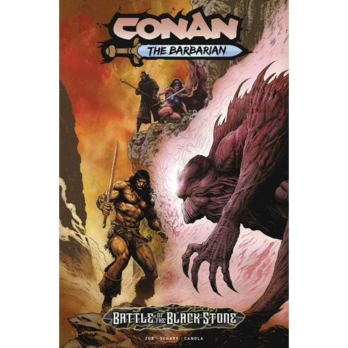 CONAN THE BARBARIAN BATTLE OF THE BLACK STONE # 3 COVER A LIAM SHARP