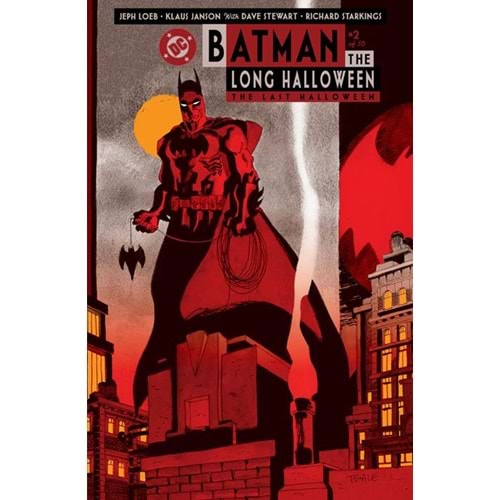 BATMAN THE LONG HALLOWEEN THE LAST HALLOWEEN # 2 (OF 10) COVER A TIM SALE