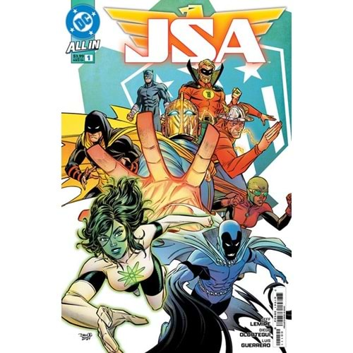 JSA (2024) # 1 COVER A DIEGO OLORTEGUI