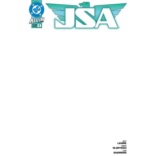 JSA (2024) # 1 COVER E BLANK VARIANT