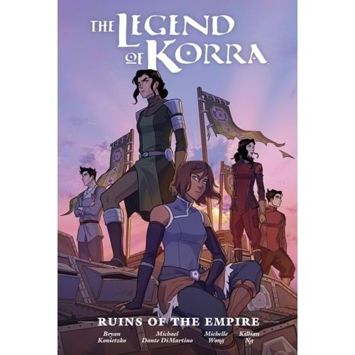 LEGEND OF KORRA RUINS OF THE EMPIRE LIBRARY EDITION HC