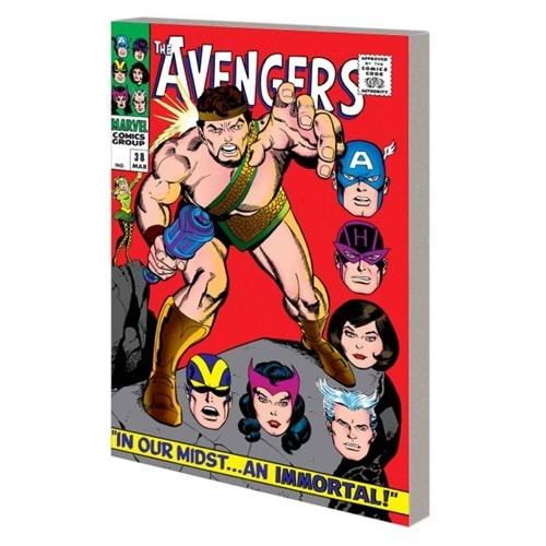 AVENGERS MIGHTY MARVEL MASTERWORKS VOL 4 TPB DM COVER