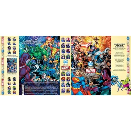 DC VERSUS MARVEL OMNIBUS HC DIRECT MARKET EXCLUSIVE JIM LEE & SCOTT WILLIAMS WRAPAROUND VARIANT