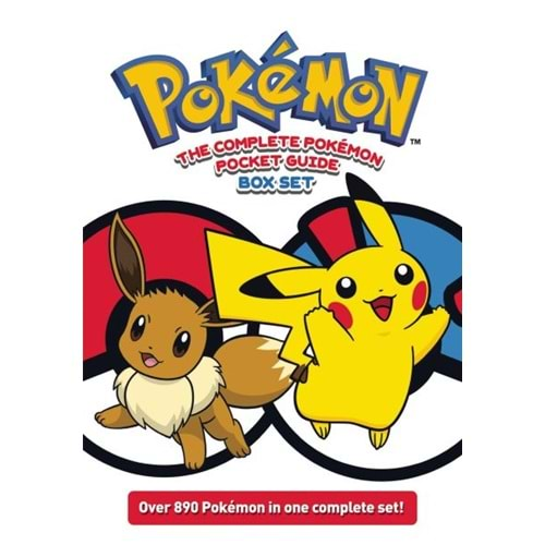 POKEMON THE COMPLETE POKEMON POCKET GUIDE BOX SET