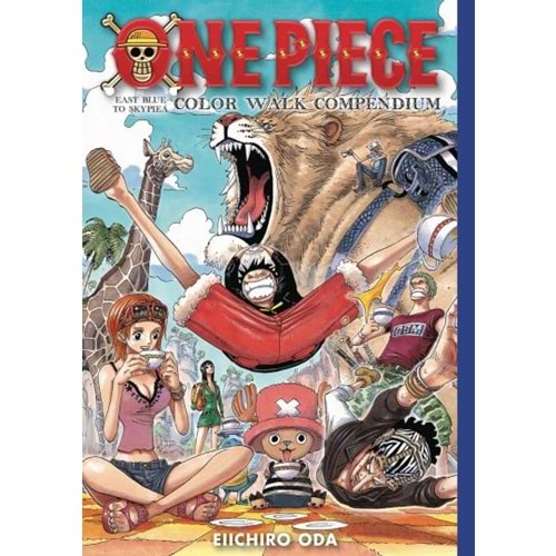 ONE PIECE COLOR WALK COMPENDIUM EAST BLUE TO SKYPIEA HC