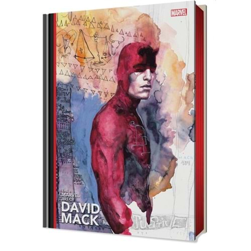 MARVEL ART OF DAVID MACK HC DM EDITION