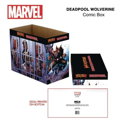 MARVEL WOLVERINE DEADPOOL SHORT BOX - KISA ÇİZGİ ROMAN KUTUSU