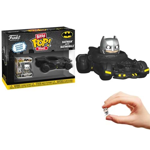 FUNKO BITTY POP RIDES DC BATMAN BATMAN WITH BATMOBILE