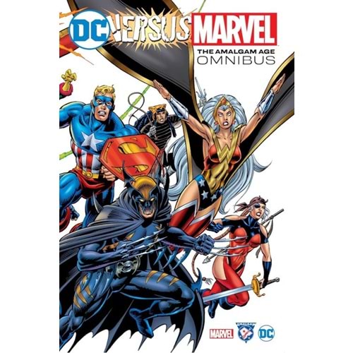 DC VERSUS MARVEL THE AMALGAM AGE OMNIBUS HC DAVE GIBBONS COVER