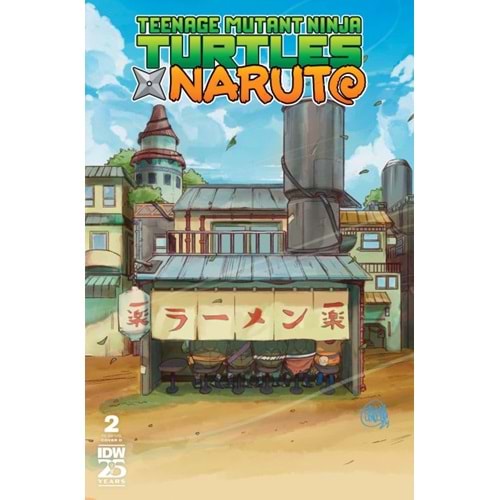 TEENAGE MUTANT NINJA TURTLES X NARUTO # 2 COVER D LINDSAY VARIANT
