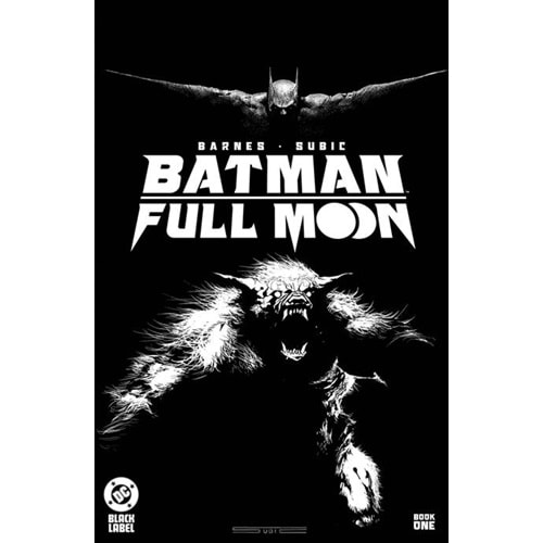 BATMAN FULL MOON # 1 (OF 4) COVER A STEVAN SUBIC GLOW-IN-THE-DARK
