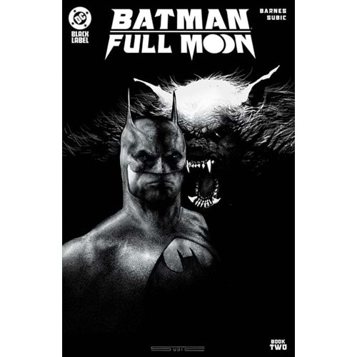 BATMAN FULL MOON # 2 (OF 4) COVER A STEVAN SUBIC GLOW-IN-THE-DARK