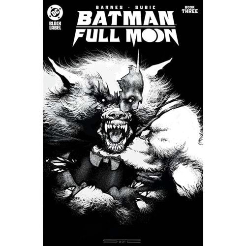 BATMAN FULL MOON # 3 (OF 4) COVER A STEVAN SUBIC GLOW-IN-THE-DARK