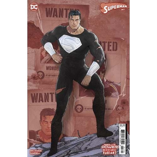 SUPERMAN (2023) # 17 COVER G MIKEL JANIN RESISTANCE CARD STOCK VARIANT