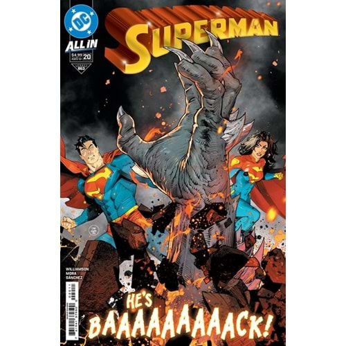 SUPERMAN (2023) # 20 COVER A DAN MORA