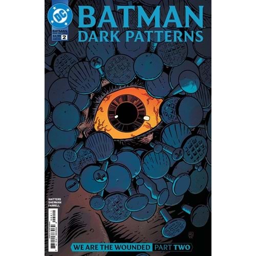 BATMAN DARK PATTERNS # 2 (OF 12) COVER A HAYDEN SHERMAN