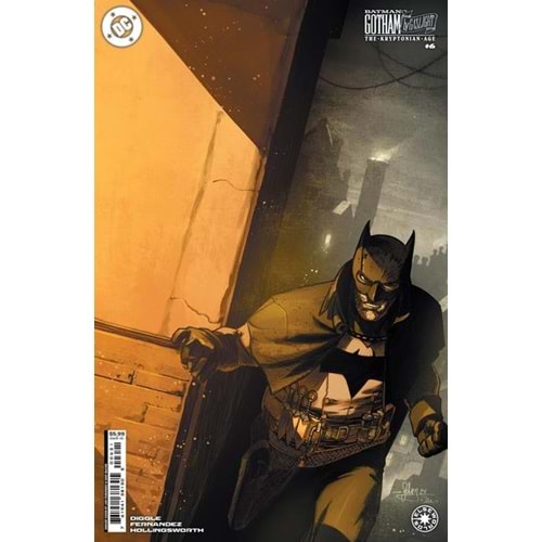 BATMAN GOTHAM BY GASLIGHT THE KRYPTONIAN AGE # 6 (OF 6) COVER B JAVIER FERNANDEZ CARD STOCK VARIANT