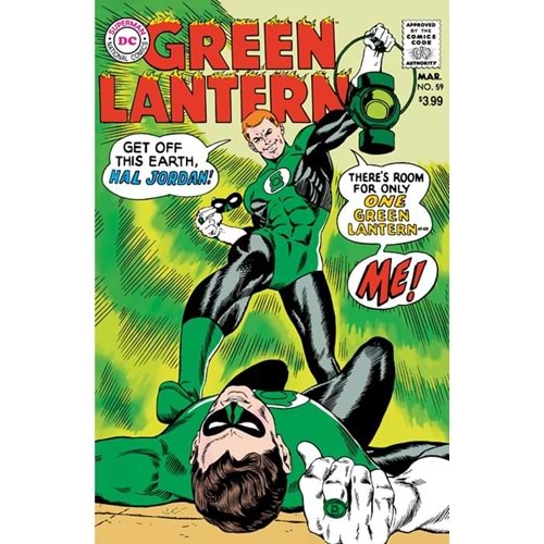 GREEN LANTERN # 59 FACSIMILE EDITION COVER A GIL KANE & MURPHY ANDERSON
