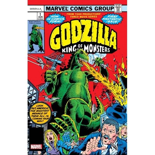 GODZILLA # 1 FACSIMILE EDITION FOIL VARIANT