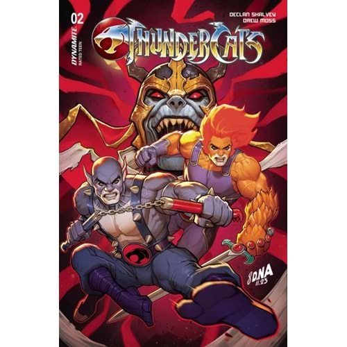 THUNDERCATS # 2 COVER A NAKAYAMA