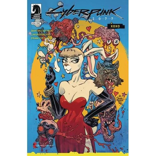 CYBERPUNK 2077 XOXO # 4 COVER A REBELKA