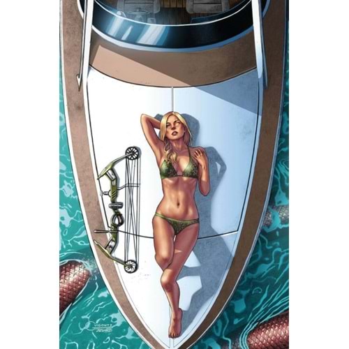 ROBYN HOOD BLOOD IN THE WATER # 1 (ONE-SHOT) COVER A GEEBO VIGONTE