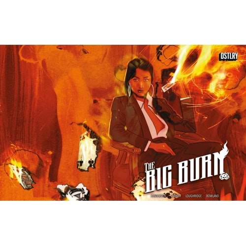 BIG BURN # 1 COVER B LOTAY