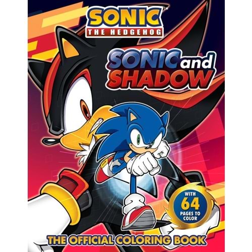 SONIC THE HEDGEHOG SONIC AND SHADOW THE OFFICIAL COLORING BOOK TPB