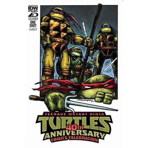 TMNT 40TH ANNIVERSARY CELEBRATION # 1 (ONE-SHOT) COVER A LAIRD & EASTMAN