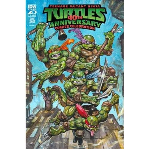 TMNT 40TH ANNIVERSARY CELEBRATION # 1 (ONE-SHOT) COVER B BISLEY