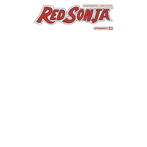 RED SONJA (2023) # 1 COVER J BLANK