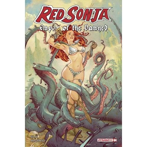 RED SONJA EMPIRE OF THE DAMNED # 4 COVER A MIDDLETON