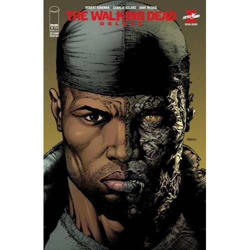 WALKING DEAD DELUXE # 7 COVER A FINCH & MCCAIG SECOND PRINTING