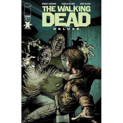 WALKING DEAD DELUXE # 8 COVER A FINCH & MCCAIG