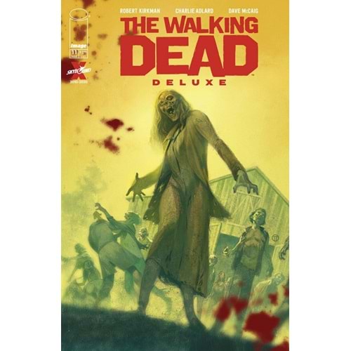 WALKING DEAD DELUXE # 11 COVER C TEDESCO