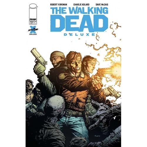 WALKING DEAD DELUXE # 13 COVER A FINCH & MCCAIG