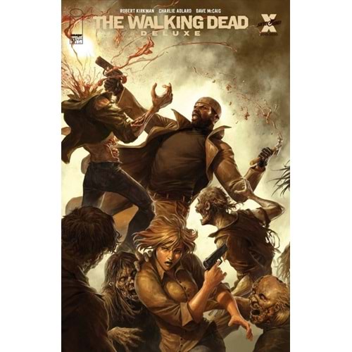 WALKING DEAD DELUXE # 13 COVER D RAPOZA