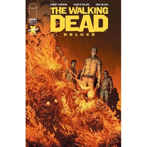 WALKING DEAD DELUXE # 14 COVER A FINCH & MCCAIG