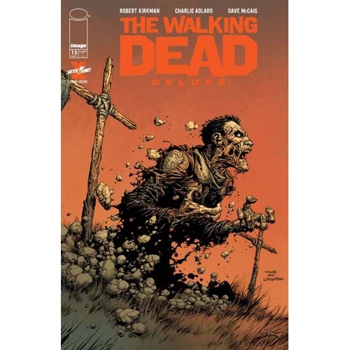 WALKING DEAD DELUXE # 15 COVER A FINCH & MCCAIG